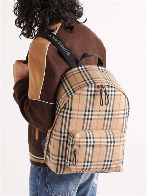 model carry burberry backpack|Burberry backpack saks.